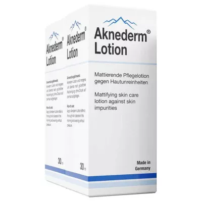 AKNEDERM kreem, 2X30 ml