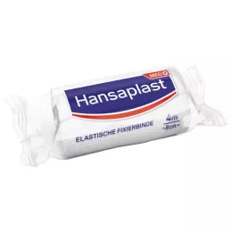 HANSAPLAST elastne kinnitusrihm, krepitud 8 cm x 4 m, 1 tk