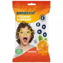 SANOSTOL Vitamiinikompvekid apelsinist, 75 g