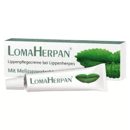 LOMAHERPAN Huulede hoolduskreem sidrunmelissi ekstraktiga, 5 ml