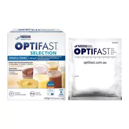 OPTIFAST Valik jooke & Kreemipulber, 8X55 g
