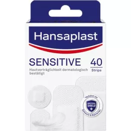 HANSAPLAST Sensitive Plaster Hypoallergenic Strips, 40 tk