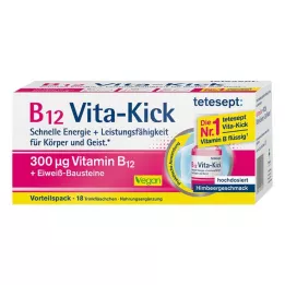 TETESEPT B12 Vita-Kick 300 µg Trinkamp.Vorteilspa., 18 tk