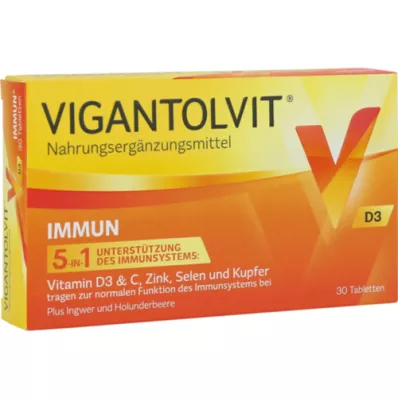 VIGANTOLVIT Immunoloogilised õhukese polümeerikattega tabletid, 30 tk