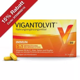 VIGANTOLVIT Immunoloogilised õhukese polümeerikattega tabletid, 30 tk