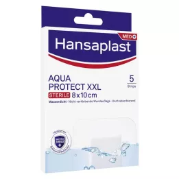 HANSAPLAST Aqua Protect haavaside steriilne 8x10 cm, 5 tk