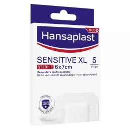 HANSAPLAST Tundlik haavaside steriilne 6x7 cm, 5 tk