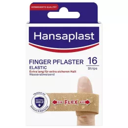 HANSAPLAST Elastsed sõrmeliistud, 16 tk