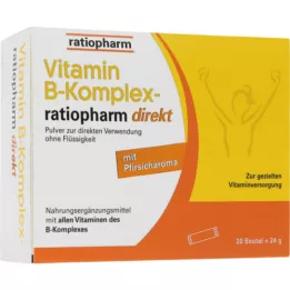 VITAMIN B-KOMPLEX-ratiopharm otsepulber, 20 tk