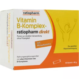 VITAMIN B-KOMPLEX-ratiopharm otsepulber, 40 tk