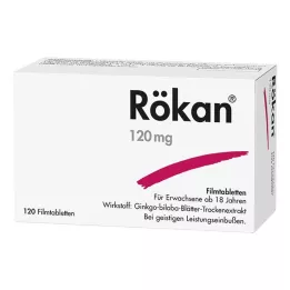 RÖKAN 120 mg õhukese polümeerikattega tabletid, 120 tk