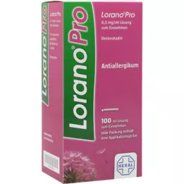 LORANOPRO 0,5 mg/ml suukaudne lahus, 100 ml