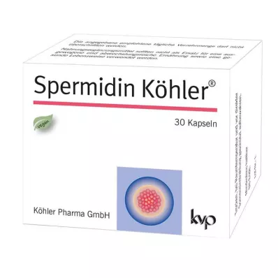 SPERMIDIN Köhler kapslid, 30 tk SPERMIDIN Köhler kapslid, 30 tk