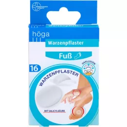 WARZENPFLASTER 2 suurust 4x1,9 cm 12x1,2 cm Höga, 16 tk