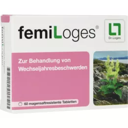 FEMILOGES kõhukese polümeerikattega tabletid, 60 tk