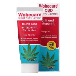 WOBECARE CBD Aktiivne kreem, 100 ml