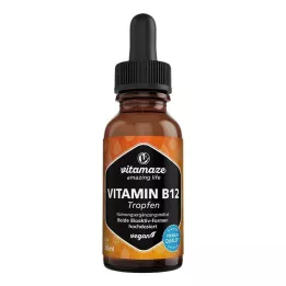 VITAMIN B12 100 µg suure annusega vegantropid, 50 ml