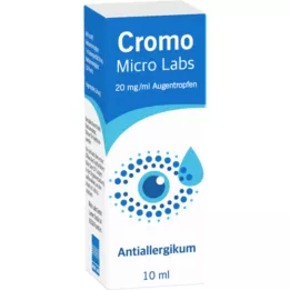 CROMO MICRO Labs 20 mg/ml silmatilgad, 10 ml