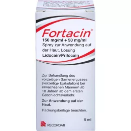 FORTACIN 150 mg/ml + 50 mg/ml sprei nahale manustamiseks, 5 ml