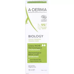 A-DERMA Biology Cream rikas dermatoloogiline kreem, 40 ml