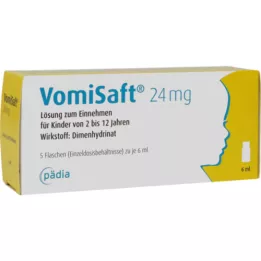 VOMISAFT 24 mg suukaudne lahus, 5X6 ml