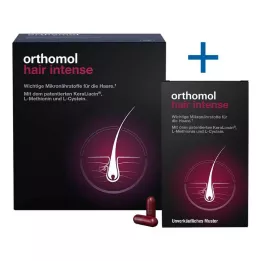 ORTHOMOL Intensiivsed juuksekapslid, 180 tk