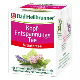 BAD HEILBRUNNER Head Relaxation tee filtrikott, 8 tk