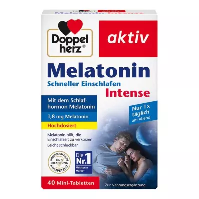 DOPPELHERZ Melatoniini tabletid, 40 tk DOPPELHERZ Melatoniini tabletid, 40 tk