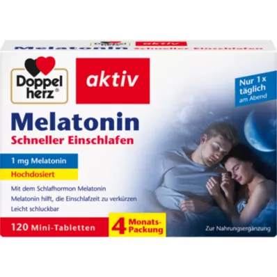 DOPPELHERZ Melatoniini tabletid, 120 tk