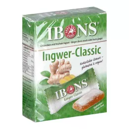 IBONS Ginger Classic Box närimiskompvekid, 60 g