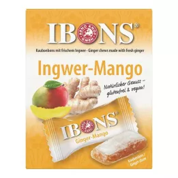 IBONS Ginger Mango Box närimiskompvekid, 60 g