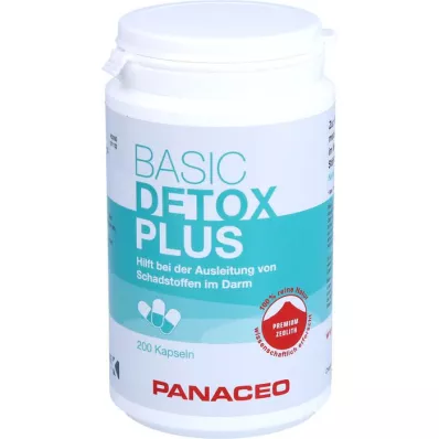 PANACEO Basic Detox Plus kapslid, 200 kapslit