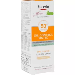 EUCERIN Sun Oil Control toonitud kreem LSF 50+ light, 50 ml