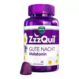 WICK ZzzQuil Good Night Soft Rubbers, 60 tk