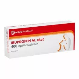 IBUPROFEN AL ägedad 400 mg õhukese polümeerikattega tabletid, 50 tk
