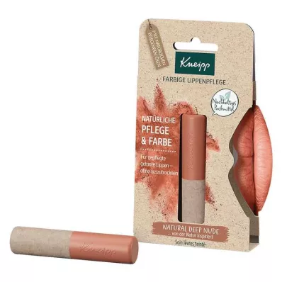 KNEIPP värviline huulehooldusvahend natural deep nude, 3,5 g