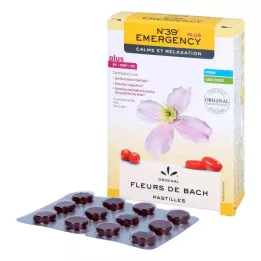 BACHBLÜTEN nr.39 Emergency plus pastillid, 48 g