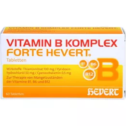 VITAMIN B KOMPLEX forte Hevert tabletid, 60 tk