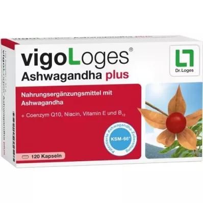 VIGOLOGES Ashwagandha plus kapslid, 120 tk