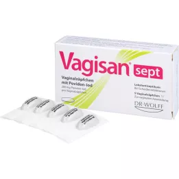 VAGISAN sept vaginaalsuposiidid povidoon-joodiga, 5 tk