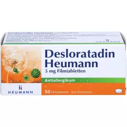 DESLORATADIN Heumann 5 mg õhukese polümeerikattega tabletid, 50 tk