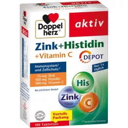 DOPPELHERZ Tsink+Histidine Depot tabletid aktiivsed, 100 tk