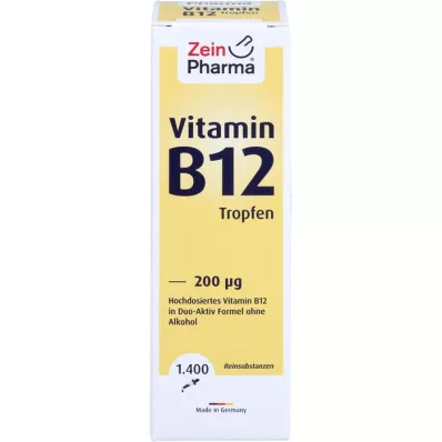 VITAMIN B12 200 μg suukaudsed tilgad, 50 ml