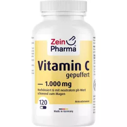 VITAMIN C KAPSELN 1000 mg puhverdatud, 120 tk