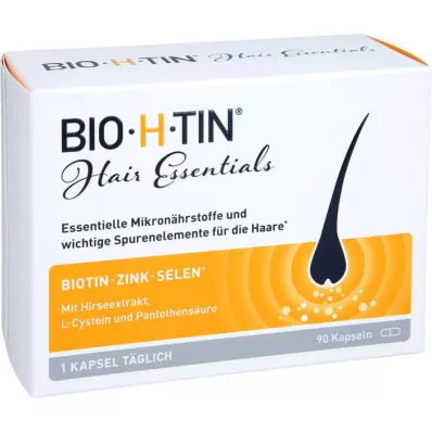 BIO-H-TIN Hair Essentials mikrotoitainete kapslid, 90 tk