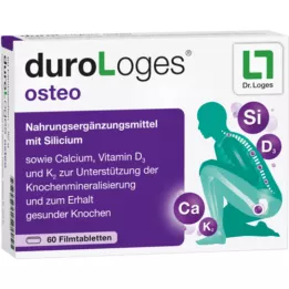 DUROLOGES osteo õhukese polümeerikattega tabletid, 60 tk