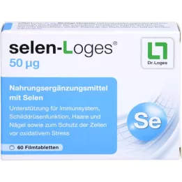 SELEN-LOGES 50 µg õhukese polümeerikattega tabletid, 60 tk