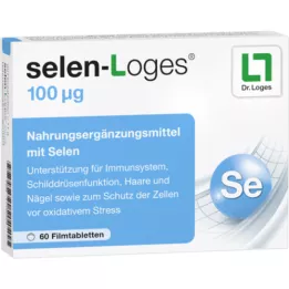 SELEN-LOGES 100 mg õhukese polümeerikattega tabletid, 60 tk