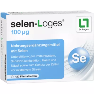 SELEN-LOGES 100 μg õhukese polümeerikattega tabletid, 120 tk
