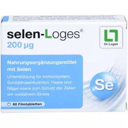 SELEN-LOGES 200 µg õhukese polümeerikattega tabletid, 60 tk